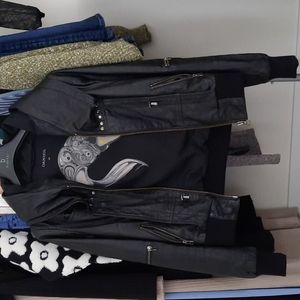 Genuine Leather Danier Moto Jacket